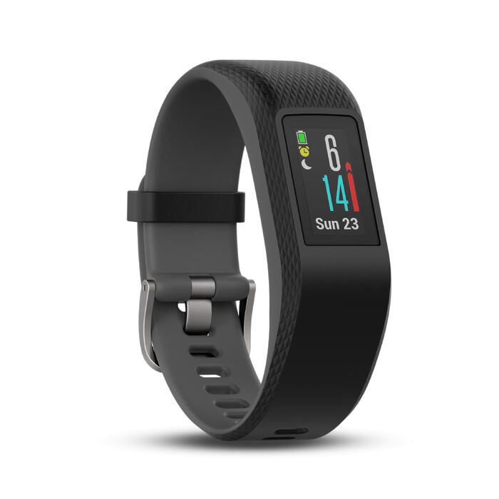 Bracelet d'activité avec cardio au Vivosport Gris GARMIN