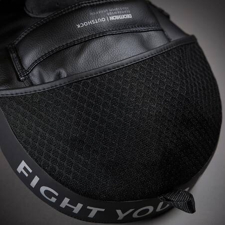 500 Curved Punch Mitts with Fastener Strap - Black