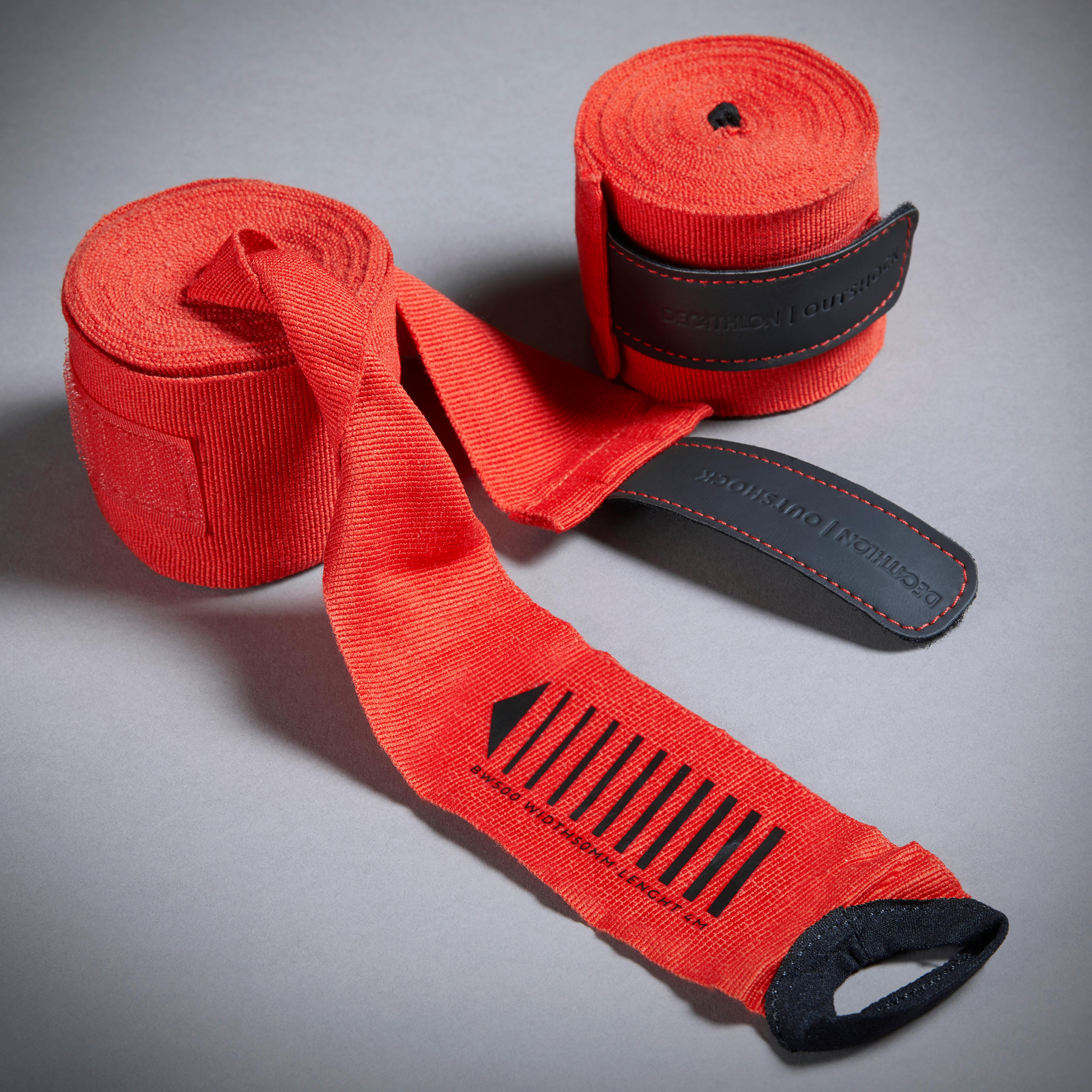 Boxing Wraps 4m - Red 2/8