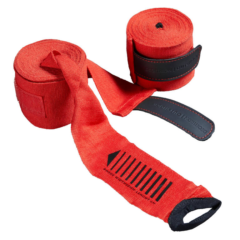 500 Boxing Wraps 4 m - Red