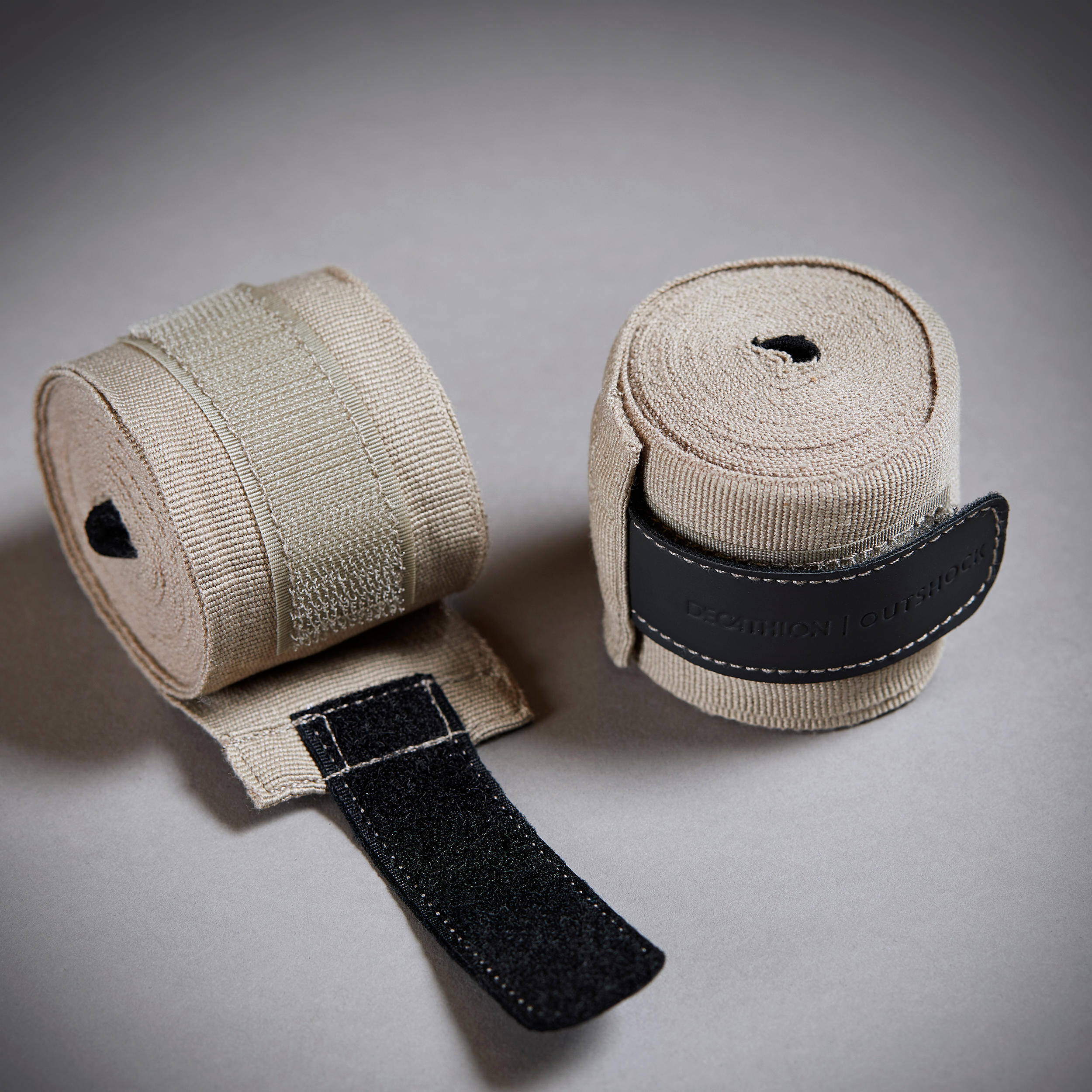 Adult Boxing Wraps 4m Beige -  5