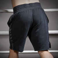 Short pantalon corto de boxeo Outshock 100 negro
