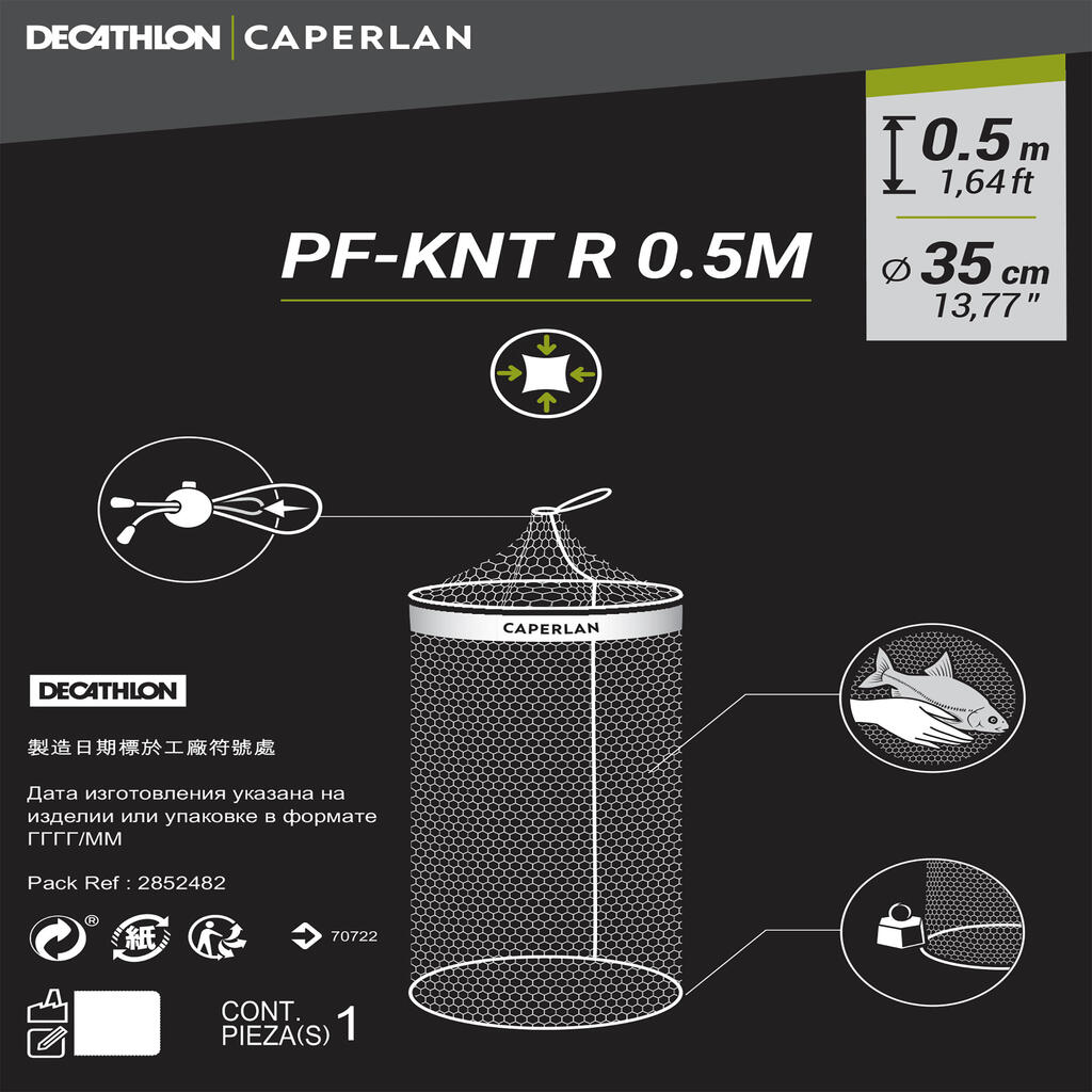 Rejoncillo redondo PF-KNT R 0.5 M D CAPERLAN