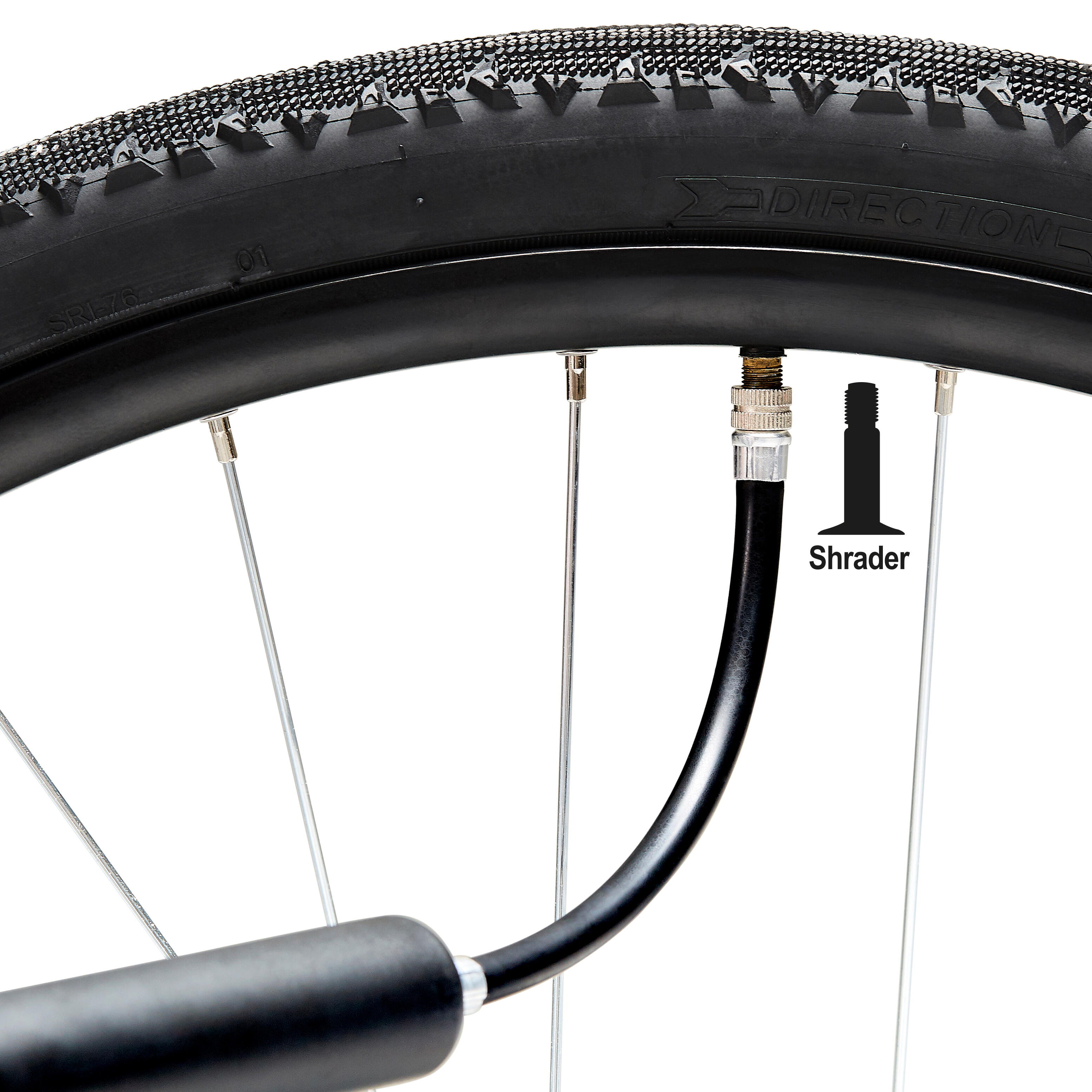 Raccordo flessibile Presta/Schrader RIVERSIDE | DECATHLON