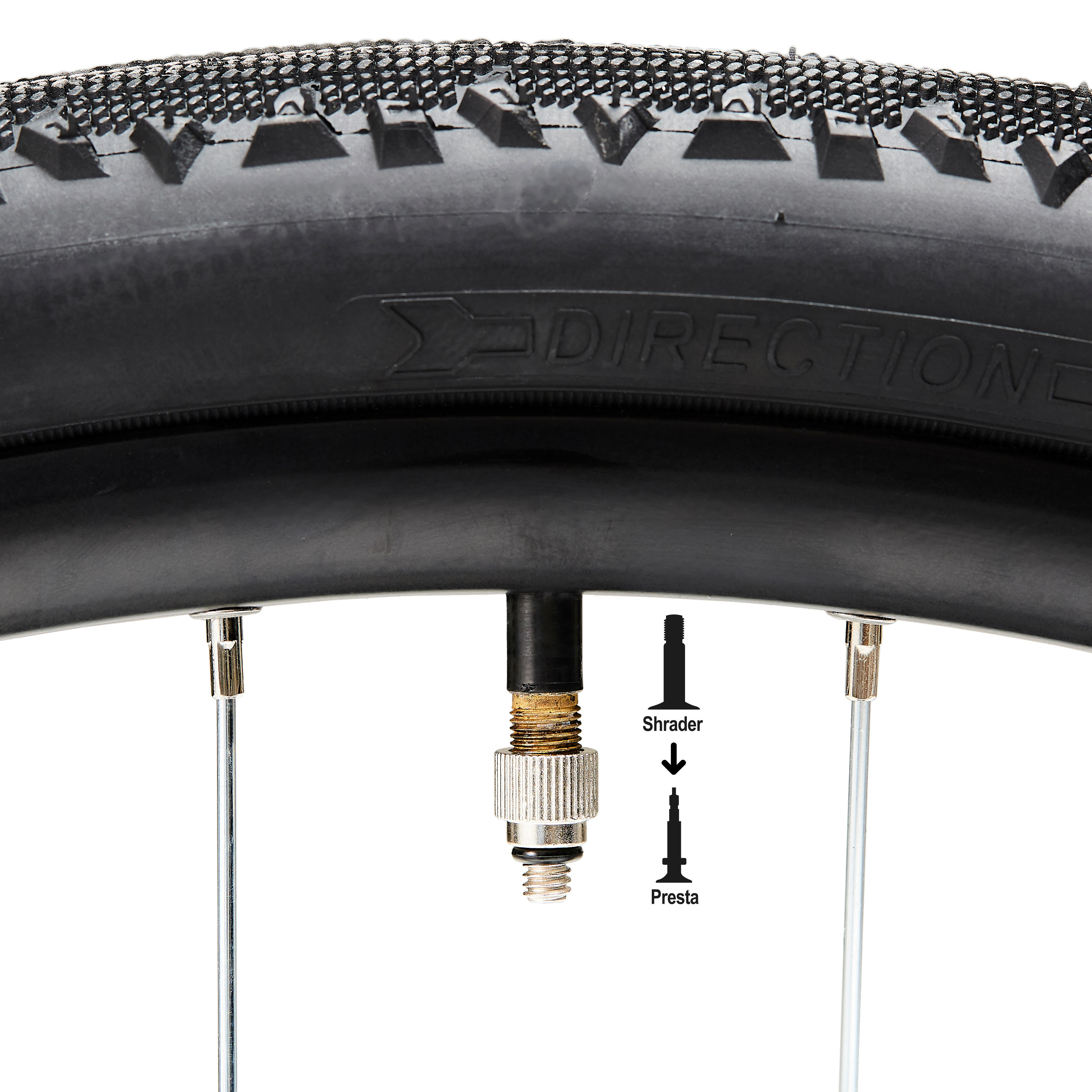 presta valve adapter decathlon
