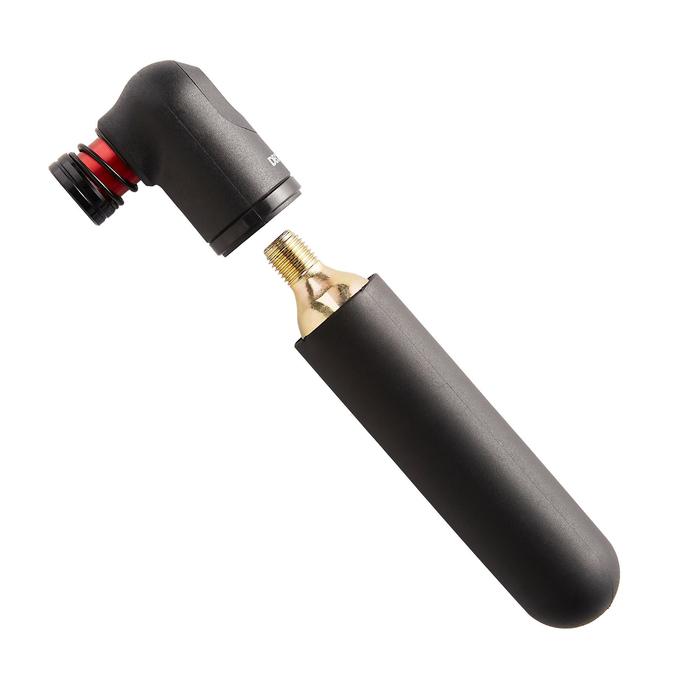 GONFLEUR CO2 VTT COMPACTE + CARTOUCHE 20 G RIVERSIDE Decathlon