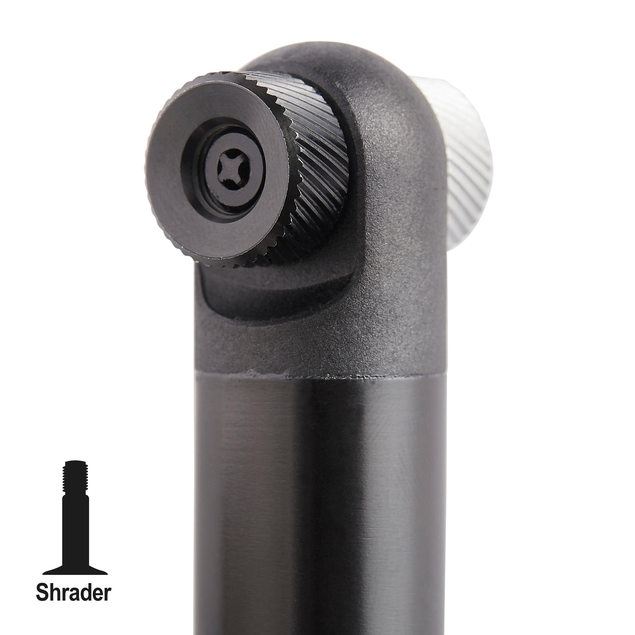 Compact Road Hand Pump - Black -  5