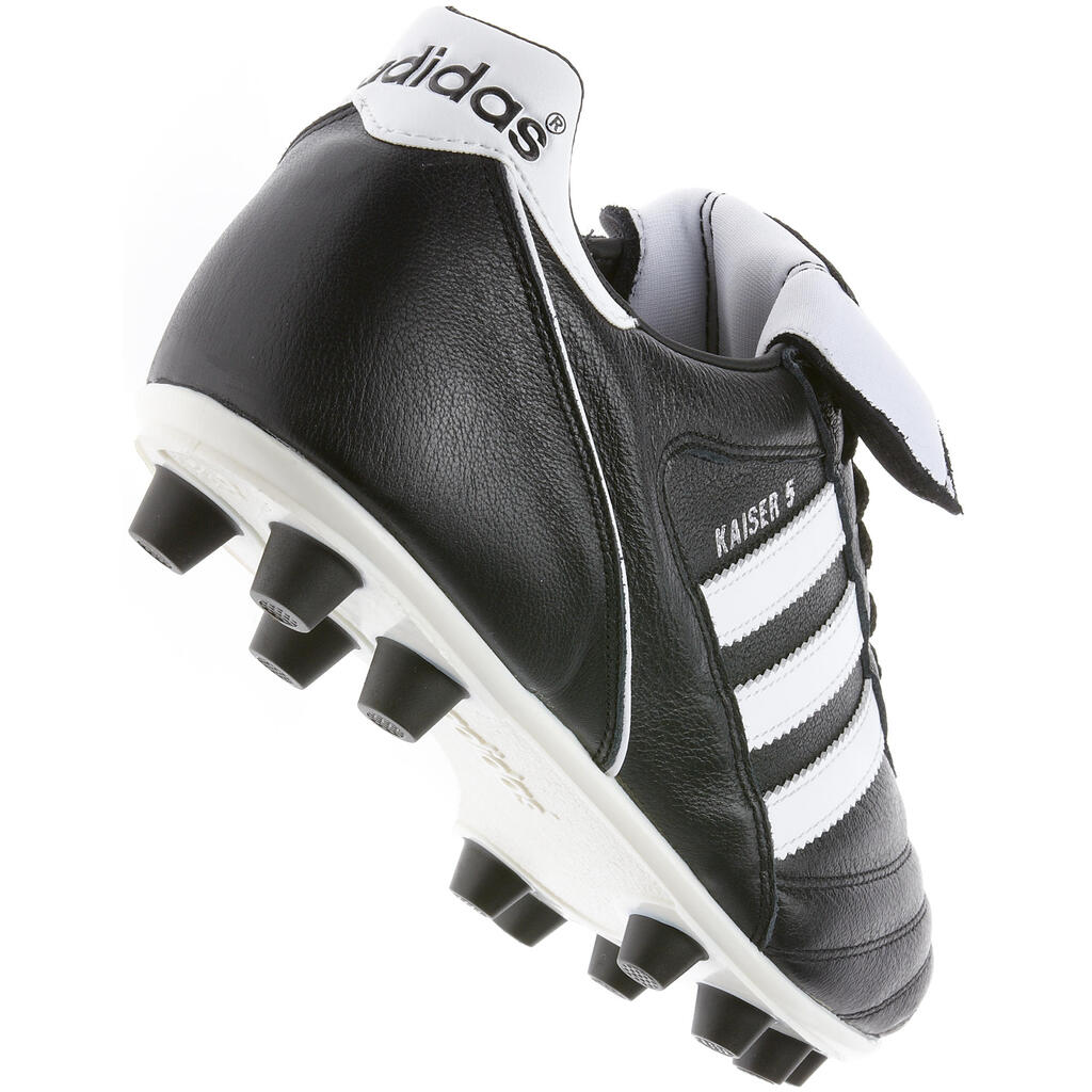Futbalové kopačky Adidas Kaiser FG pre dospelých čierne