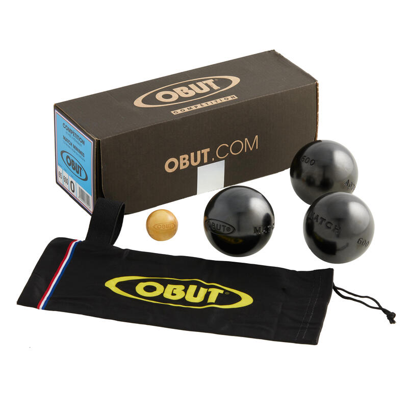 BOULES DE PÉTANQUE COMPÉTITION OBUT MATCH MINIMES
