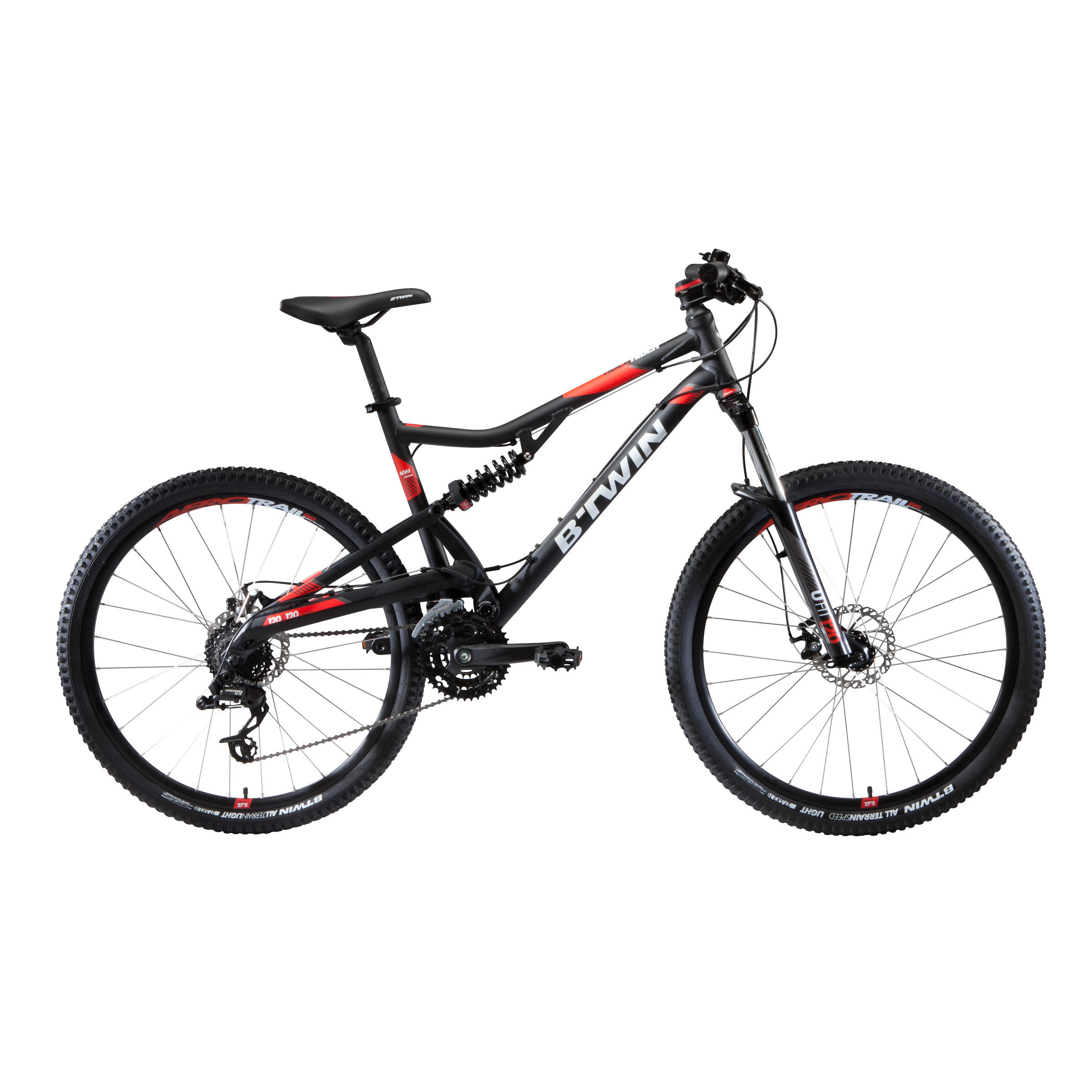 Rockrider 520 noir rouge hotsell