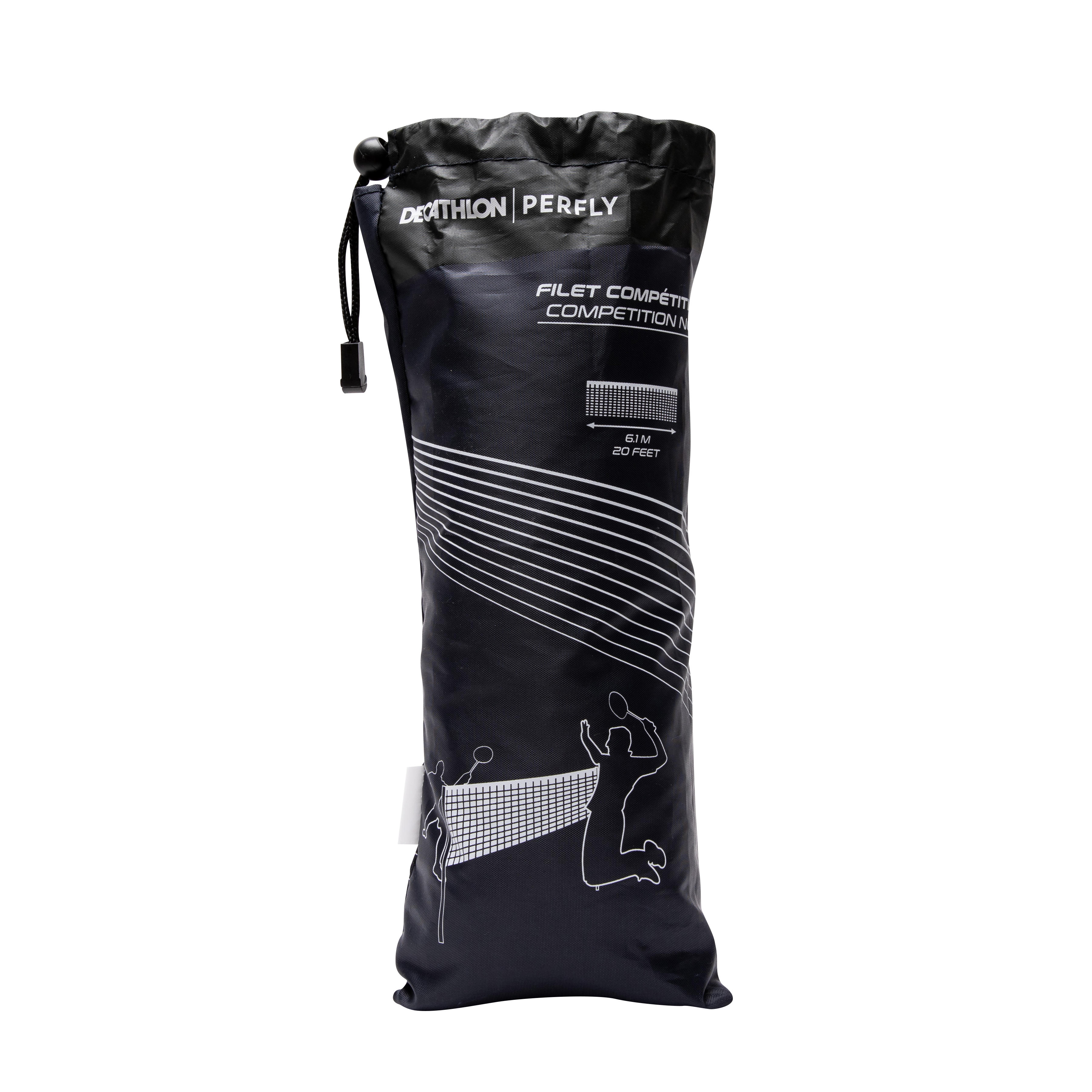 Badminton Indoor Competition Net Black