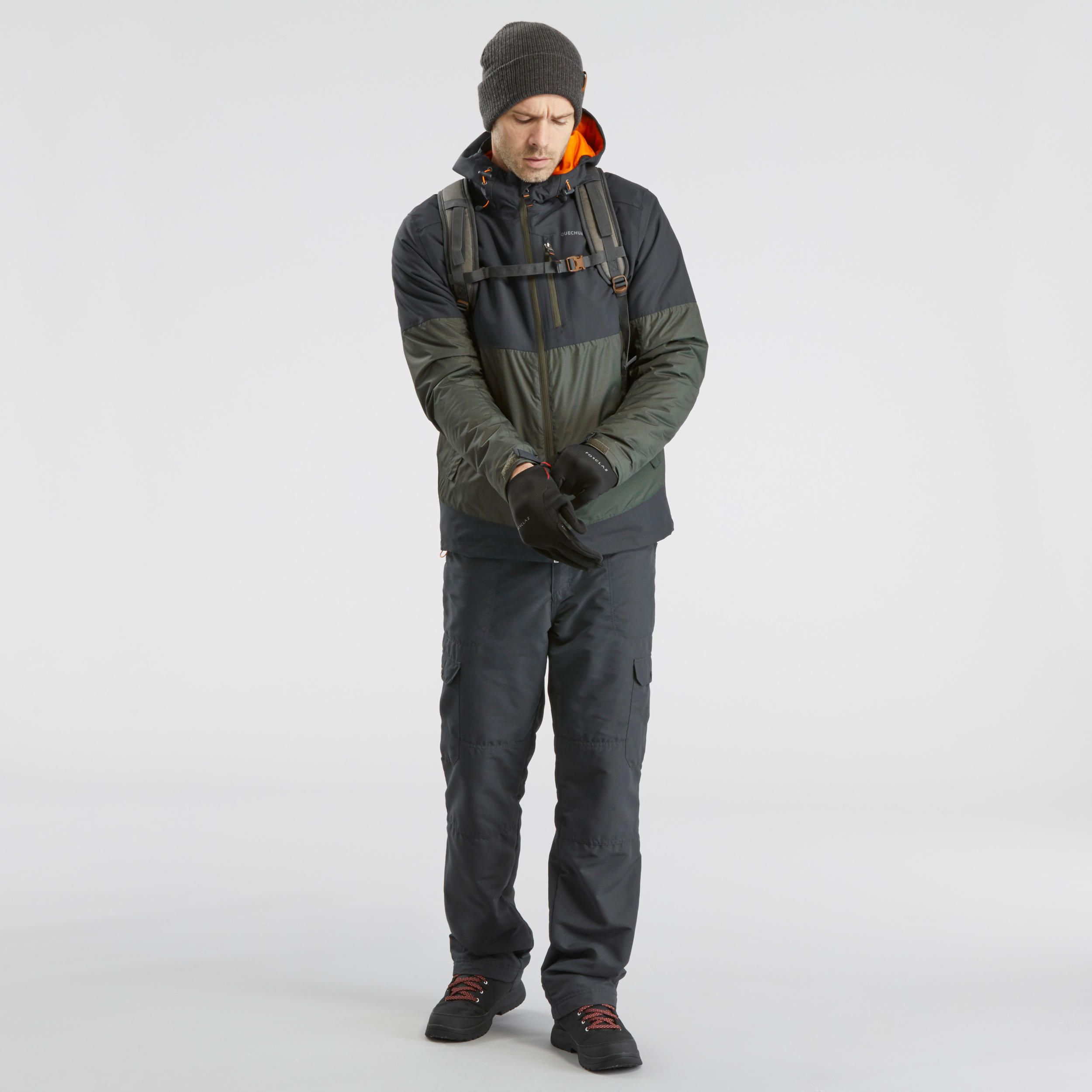 Men’s Waterproof Winter Hiking Jacket - SH100 X-WARM -10°C 12/13