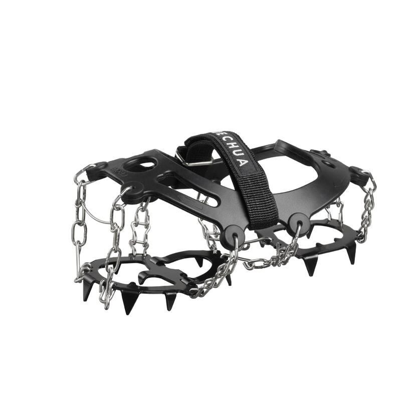 ALPIDEX Crampons Antidérapants Chaussures Pointe Recharge Glace Neige  Traction Crampons Bottes Hiver, Taille:S : : Sports et Loisirs