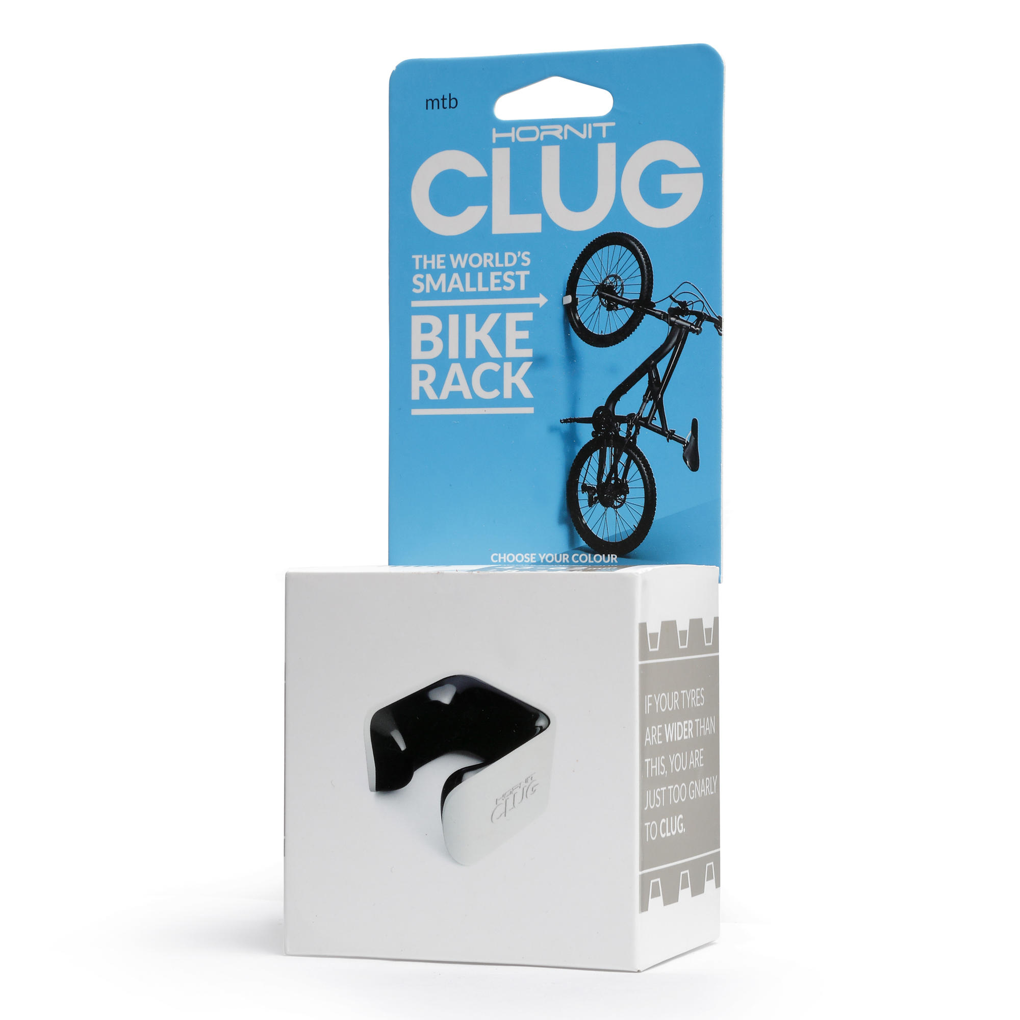 Suport perete bicicletă MTB Clug (L 44-57MM)