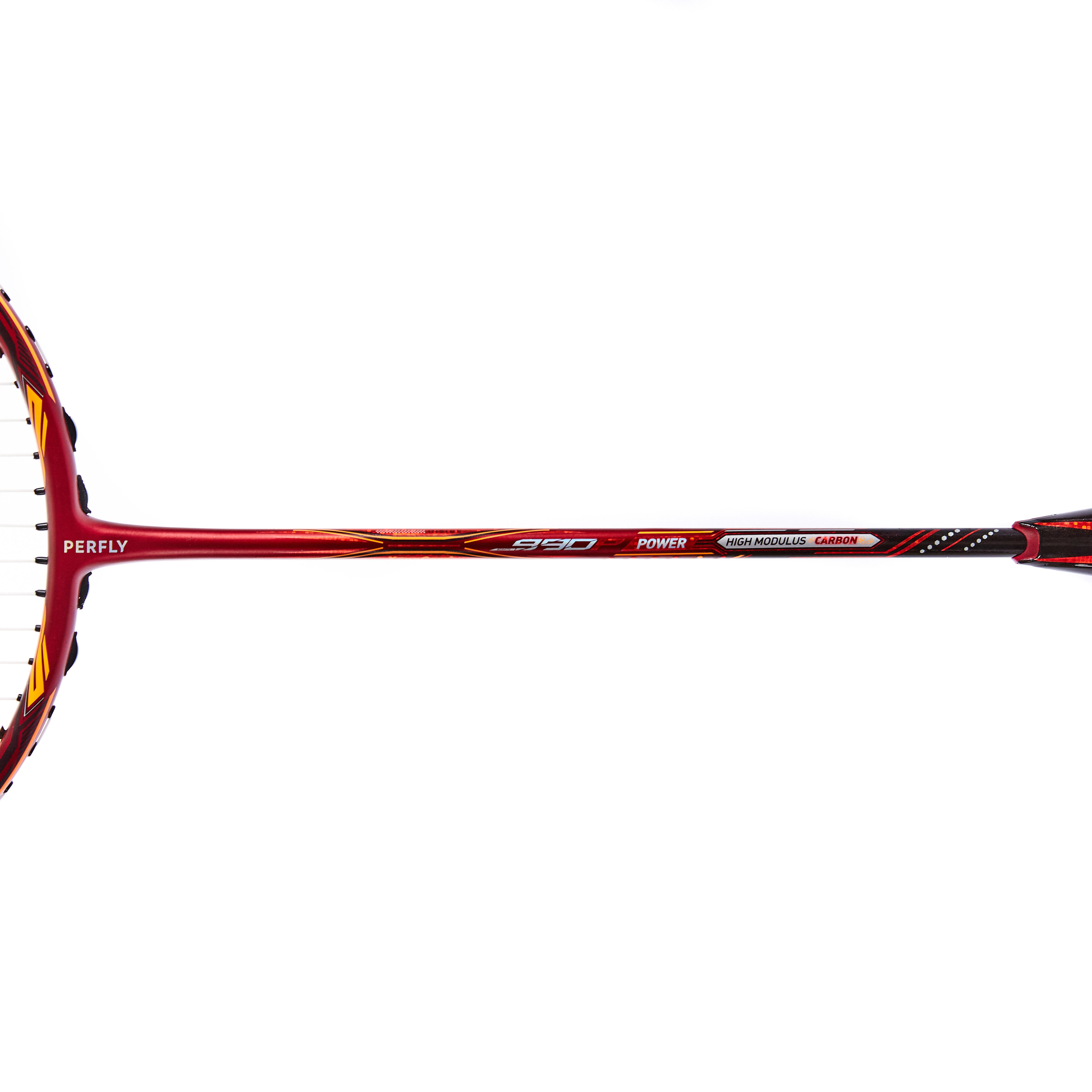 BADMINTON ADULT RACKET BR 990 P RED ORANGE