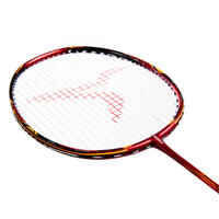 Badmintonschläger BR 990 P Erwachsene rot/orange