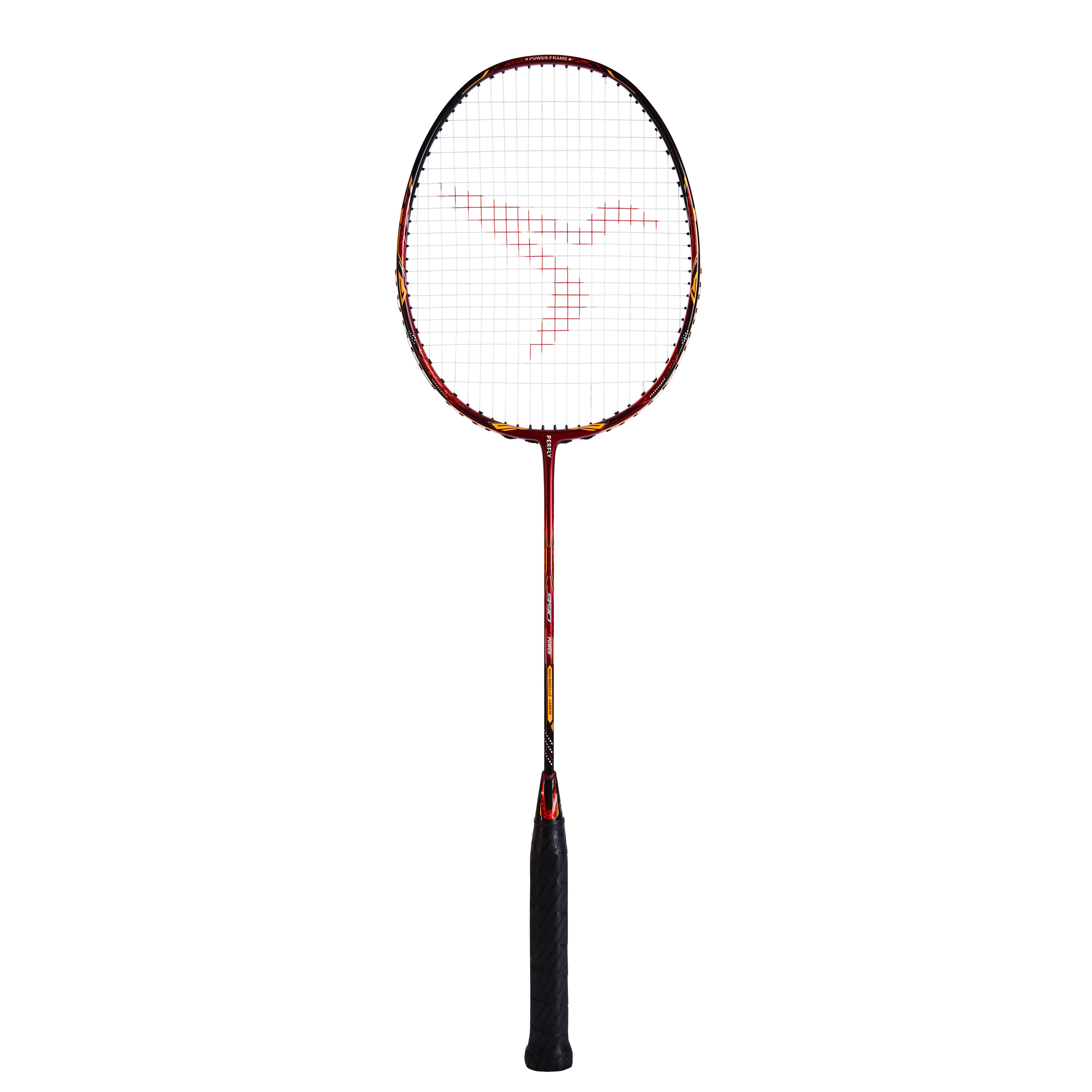 RachetÄƒ Badminton BR 990 P RoÈ™u/ Portocaliu AdulÈ›i