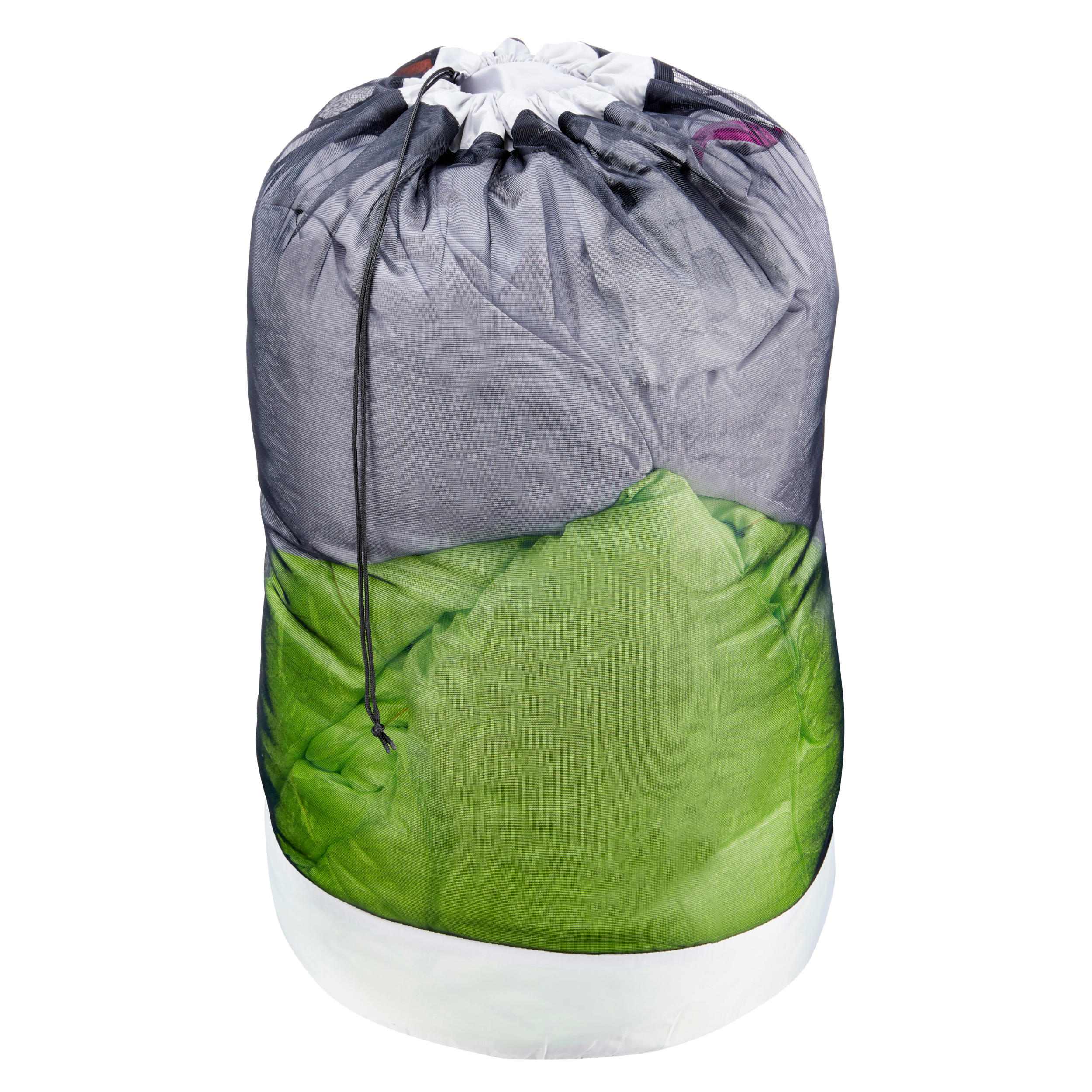 FORCLAZ Aufbewahrungsbeutel aus Meshgewebe für den Schlafsack grau | 03608390000241 FORCLAZ Aufbewahrungsbeutel aus Meshgewebe für den Schlafsack grau | 03608390000241