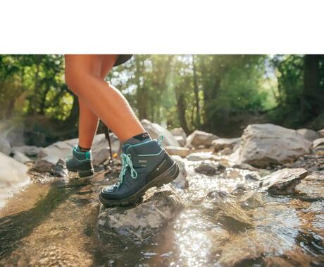 MH120 MID KIDS' HIGH-NECKED WATERPROOF HIKING BOOTS MH120 MID KIDS' HIGH-NECKED WATERPROOF HIKING BOOTS