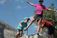 Children's Hiking T-shirt MH100 - Pink 7-15 Years