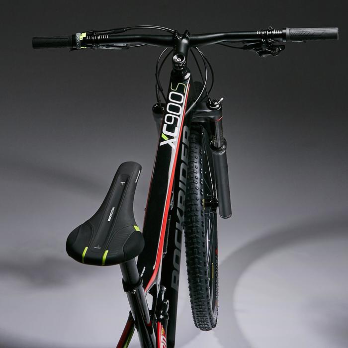 29 Full Suspension Carbon Mountain Bike Xc 900 S Red Black Rockrider Decathlon