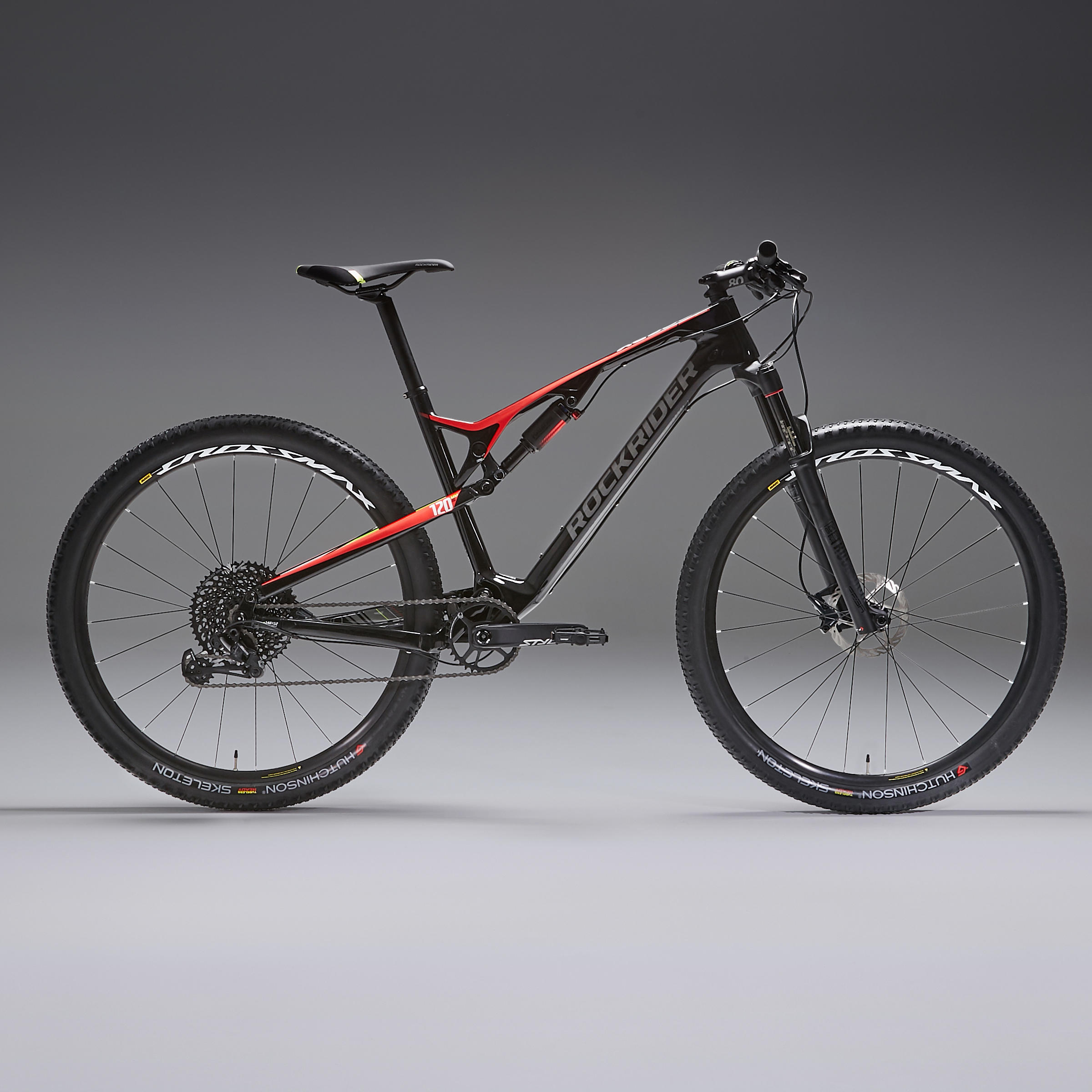 29 inch Full-Suspension Carbon Mountain Bike XC 900 - Red/Black 4/24