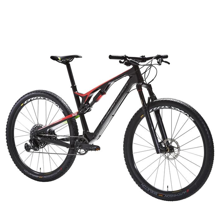 Rockrider Mountainbike XC 900 S 29" Fully carbon rood/zwart Decathlon.nl