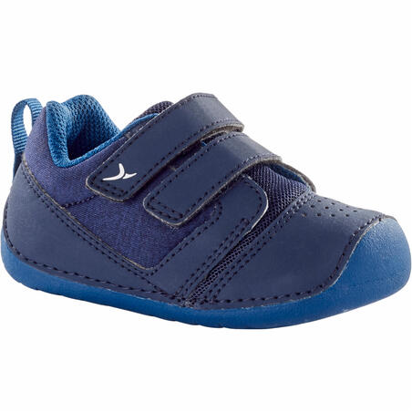 chaussures de marche bébé garçon bleu marine