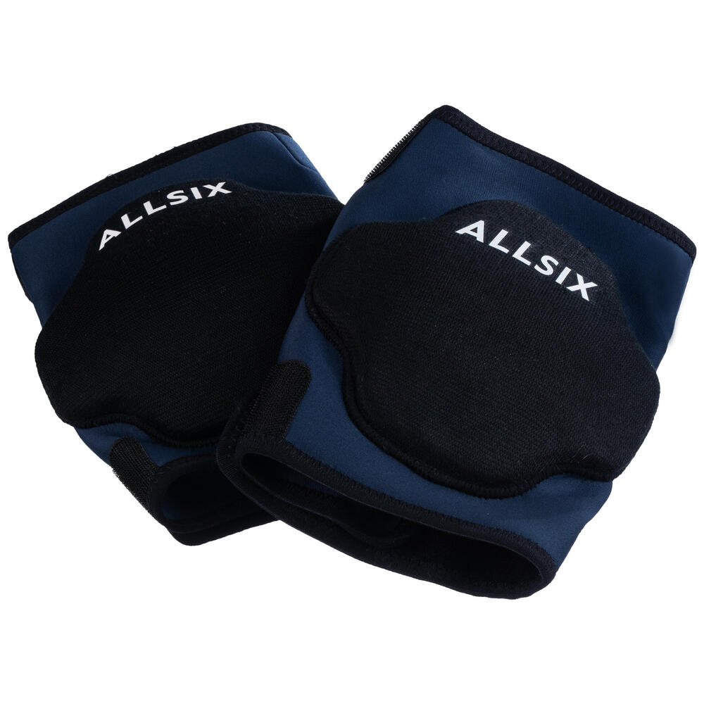 ADJUSTABLE VOLLEYBALL KNEE PADS VKP500A NAVY