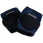Allsix Verstelbare kniebeschermers voor volleybal VKP500 marineblauw