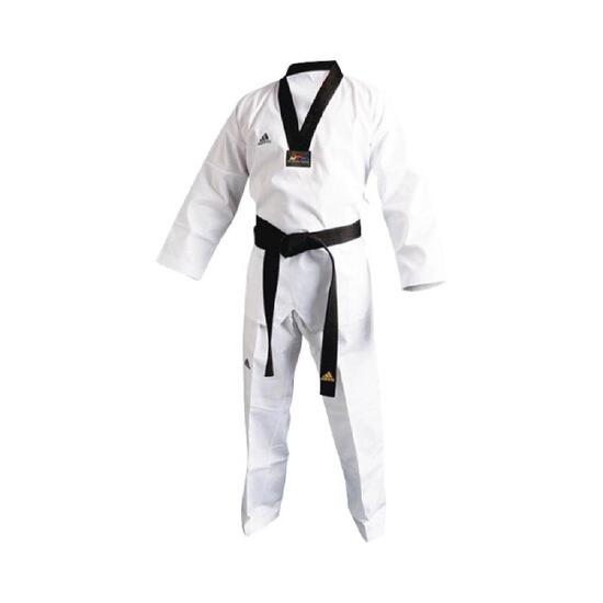 DOBOK ADIDAS TAEKWONDO CUELLO NEGRO ADULTO