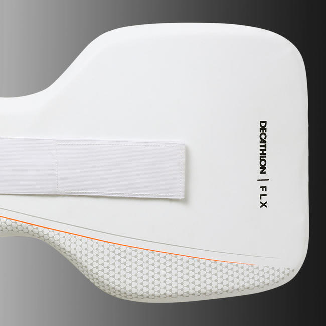 MEN'S CRICKET CHEST GUARD, CH100, WHITE