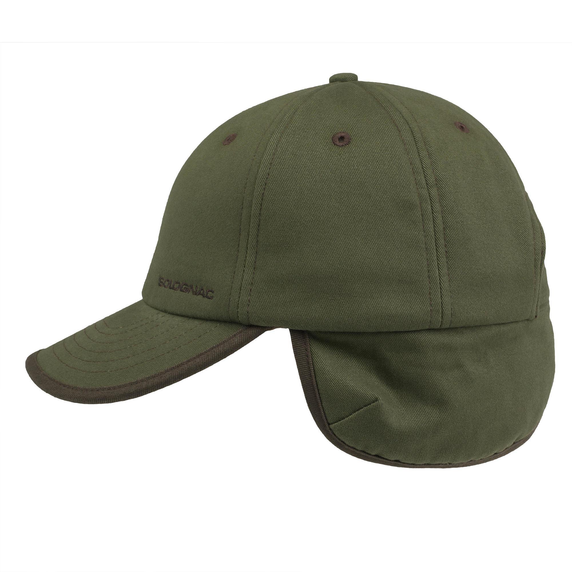Cappellino pile caccia bambino 100 verde SOLOGNAC | DECATHLON