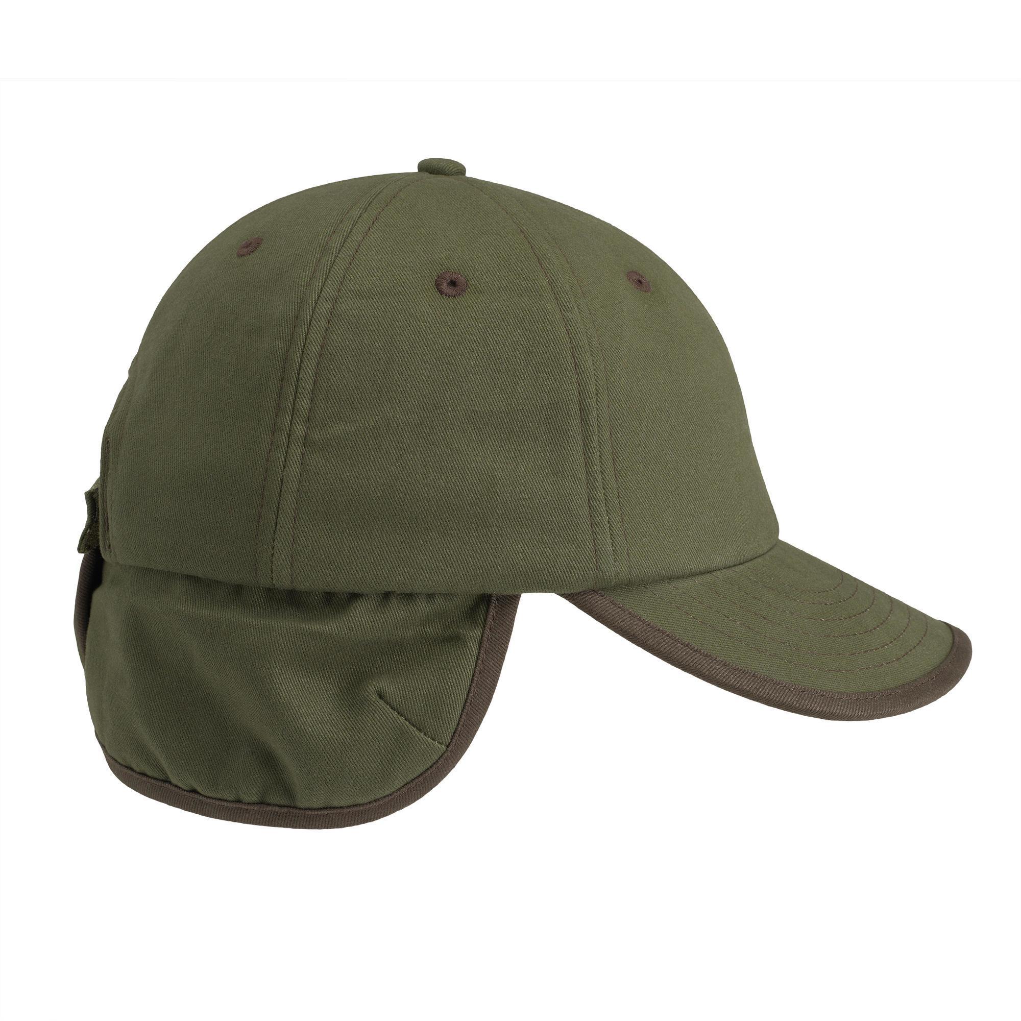 Cappellino pile caccia bambino 100 verde SOLOGNAC | DECATHLON