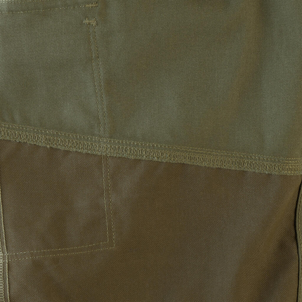 Zeleno-braon dečje pantalone RENFORT 100