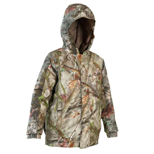 
      Kids' Warm Waterproof Jacket - Camo
  