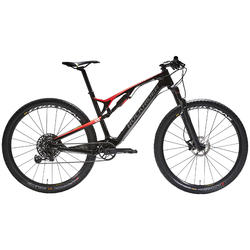 Mountainbike XC 900 S 29" Fully carbon rood/zwart