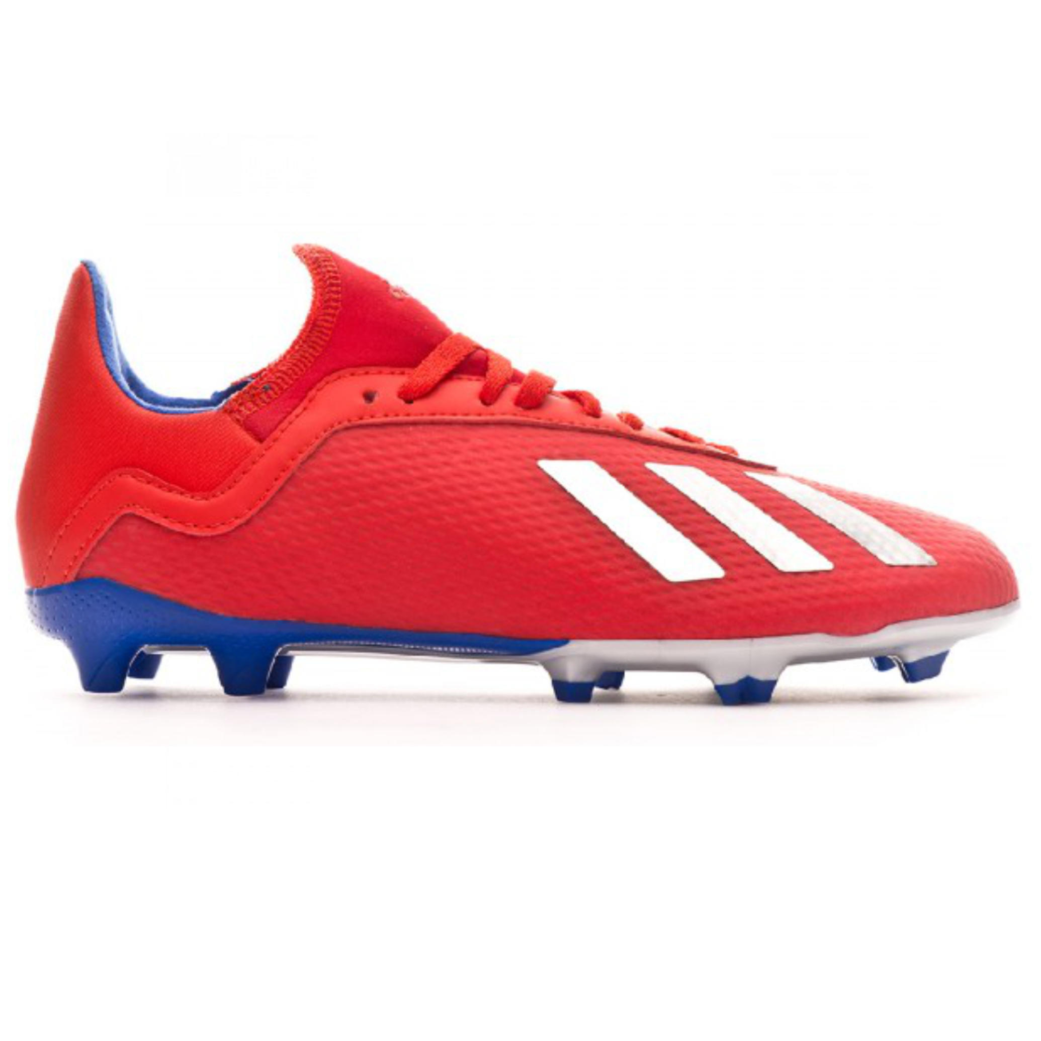 X 18.3 FG Adult Football Boots - Red 