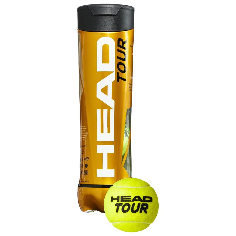 Tenis Topu - 4 Adet - Sarı - TOUR