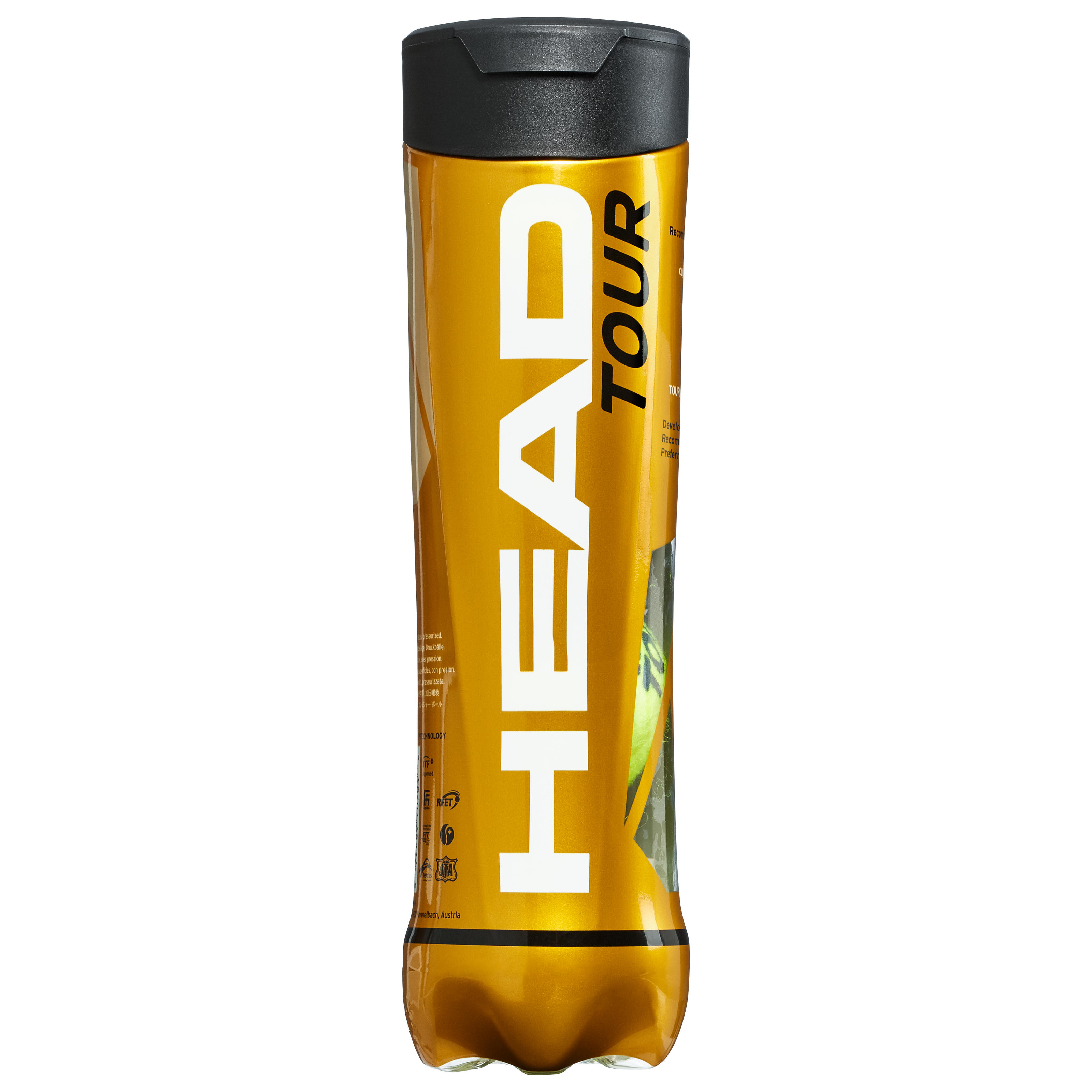 Head Tennisballen Voor Competitie Tour Geel head kopen in de aanbieding