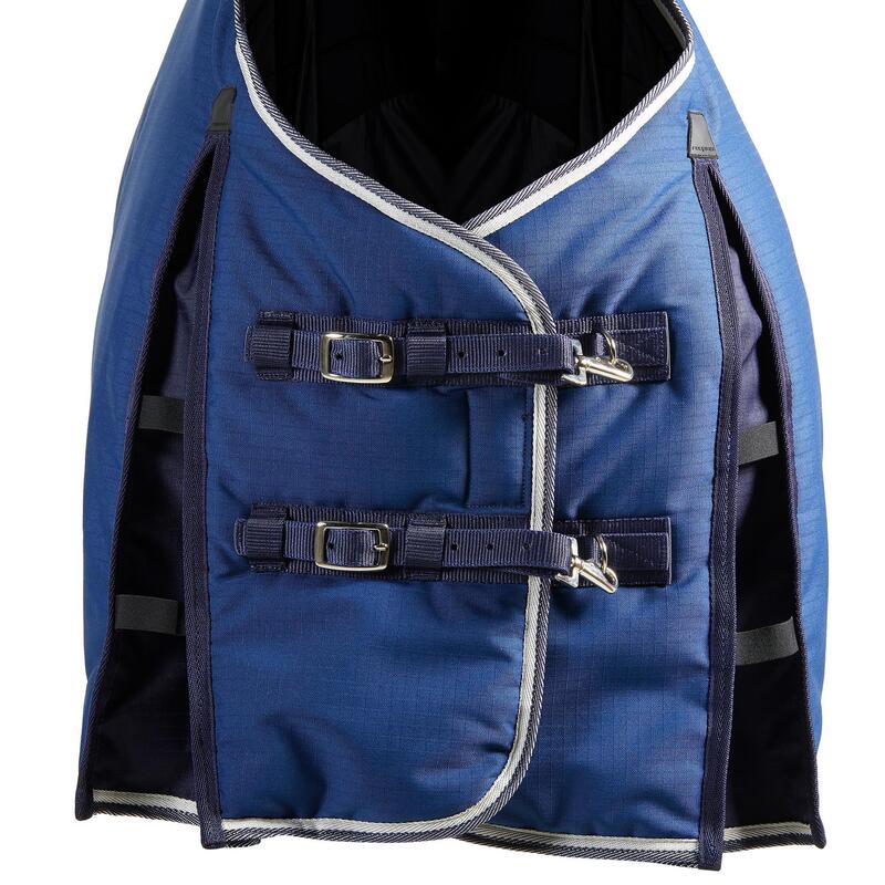 Staldeken ruitersport paard en pony Stable 300 donkerblauw