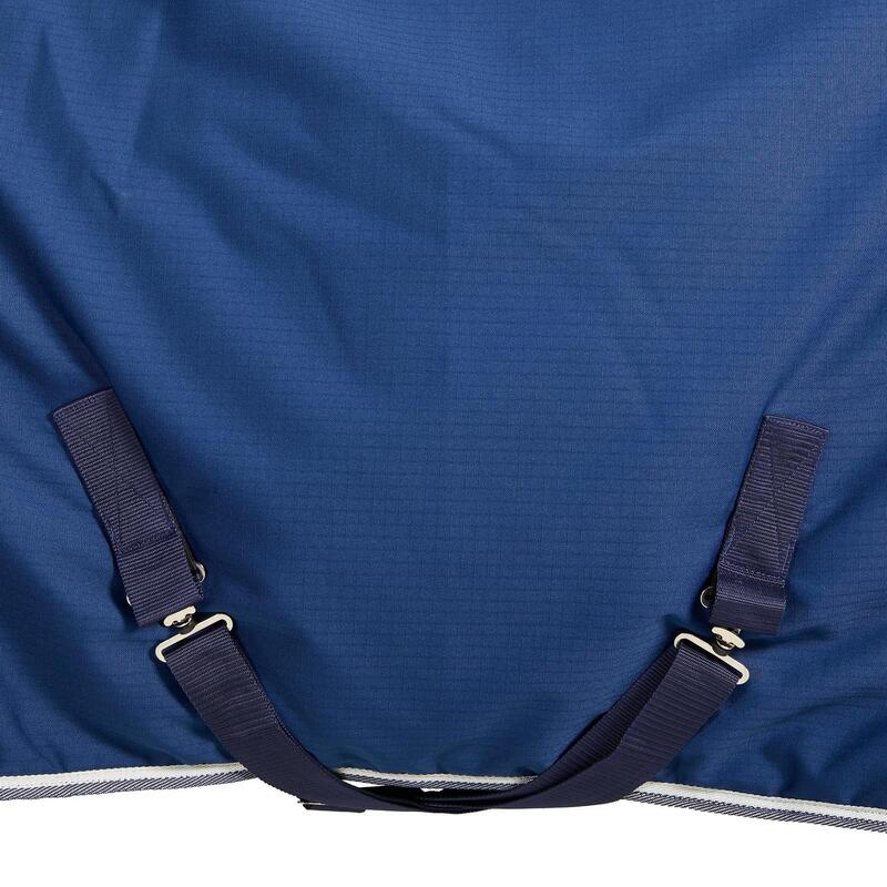 Couverture d'écurie équitation STABLE 300 bleu turquin - taille poney