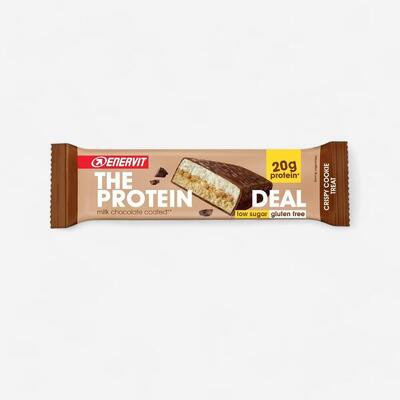 Barretta proteica THE PROTEIN DEAL ENERVIT CRISPY COOKIE TREAT Gluten free 55 g