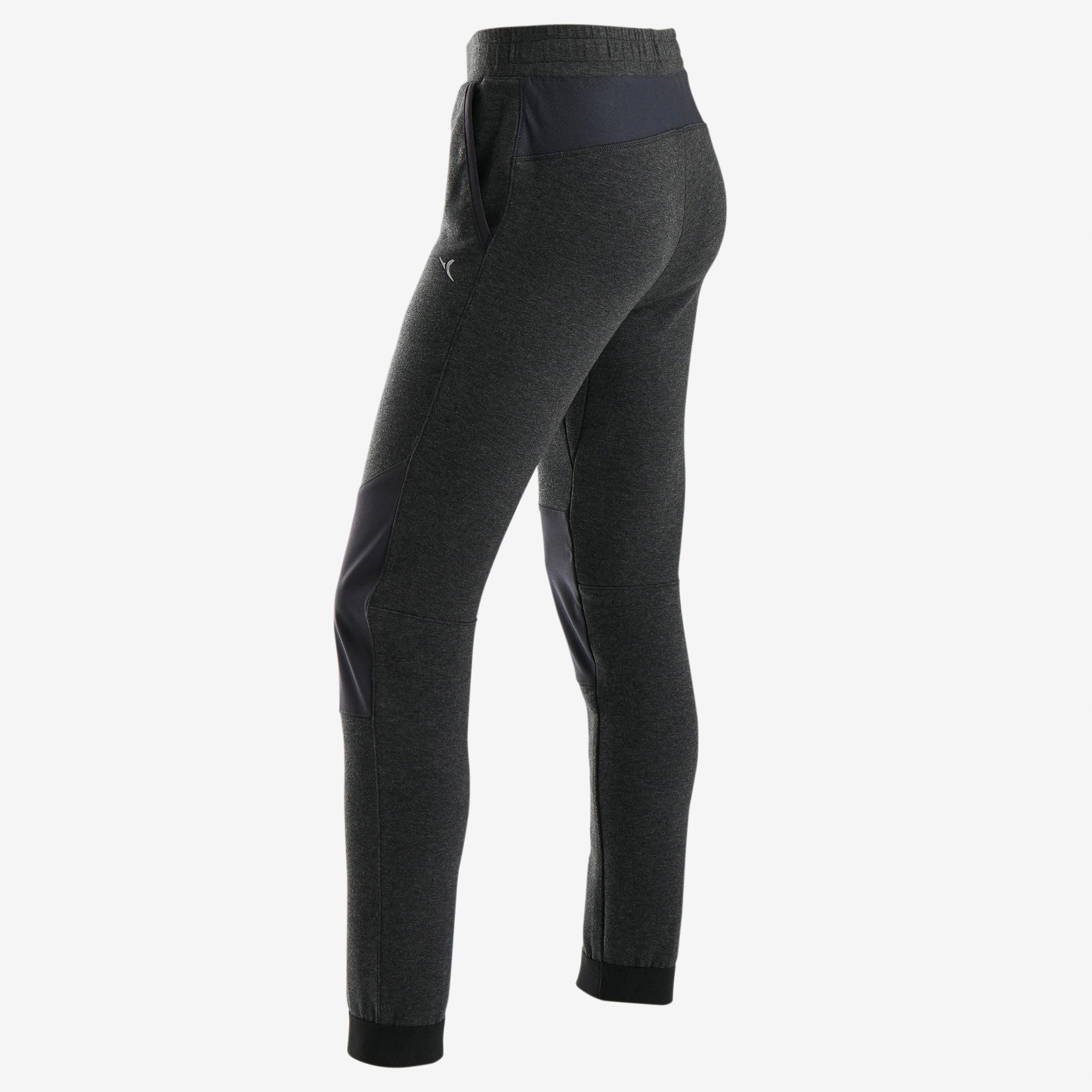 Pantaloni slim bambino gym 500 grigi 2/9