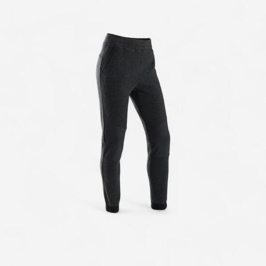 Pantaloni slim bambino gym 500 grigi