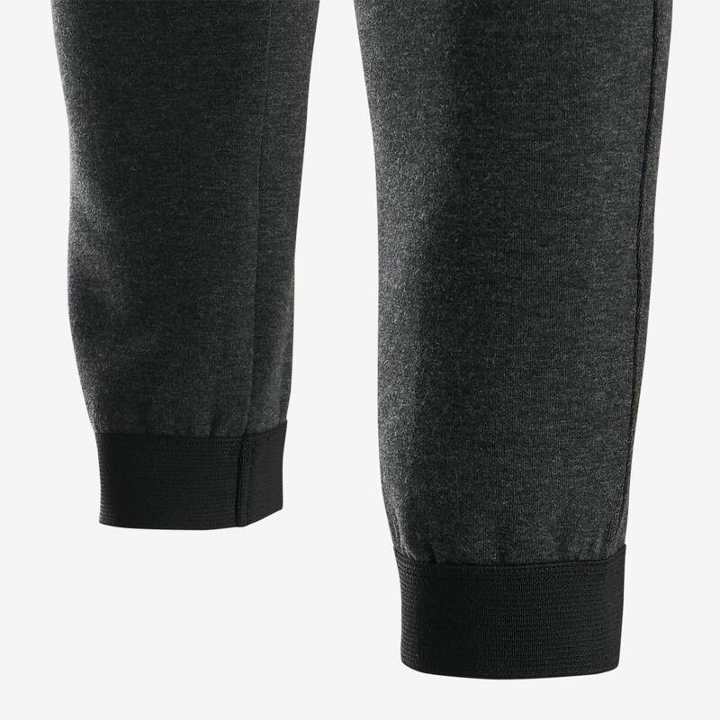 Pantaloni slim bambino gym 500 grigi