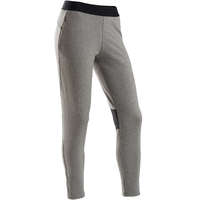 Pantalon S900 Slim Călduros și respirant educație fizică gri fete Copii - Pantalon S900 slim Fete DOMYOS - Treninguri