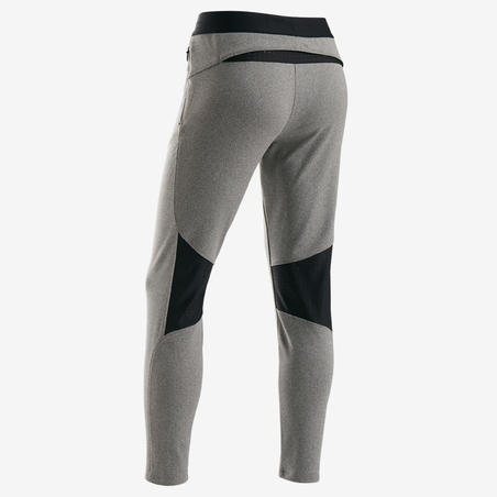 Pantalon chaud slim respirant S900 fille GYM ENFANT gris