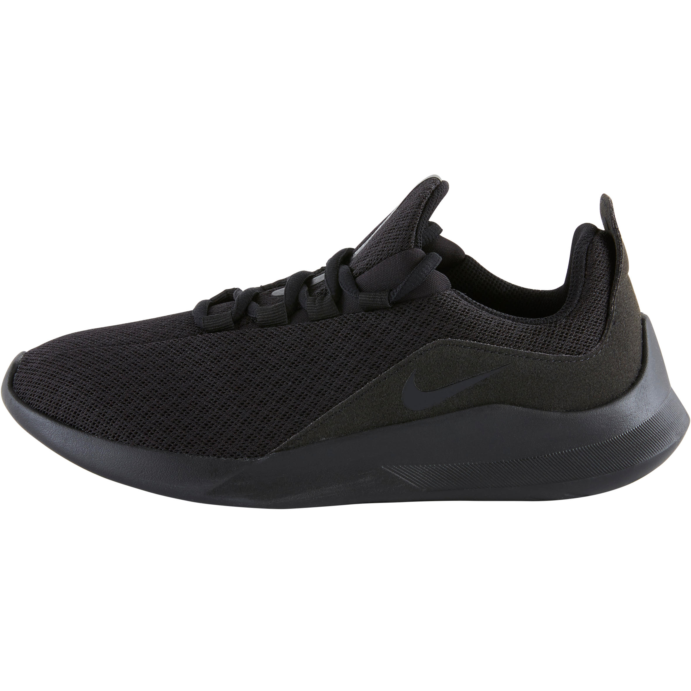 all black nike walking shoes