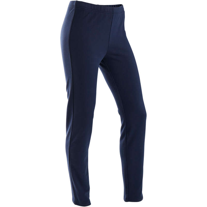 BOY EDUCATIONAL GYM COLD WEATHER APP Clothing - French Terry Bottoms 100 Boys' DOMYOS - Bottoms